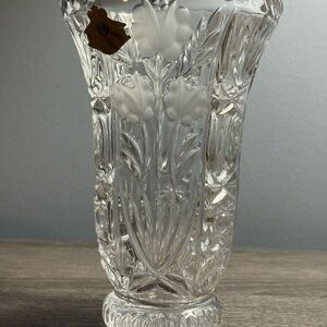 Vintage Anna Hütte Bleikristall crystal vase